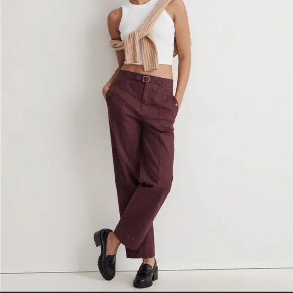 Madewell Straight-Leg Utility Pants